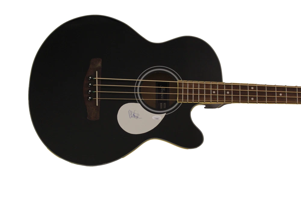 PHIL LESH SIGNED AUTOGRAPH IBANEZ ACOUSTIC BASS GUITAR - GRATEFUL DEAD - JSA