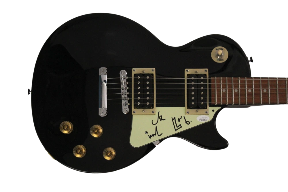 DINOSAUR JR FULL BAND SIGNED AUTOGRAPH GIBSON EPIPHONE LES PAUL GUITAR - JSA COA