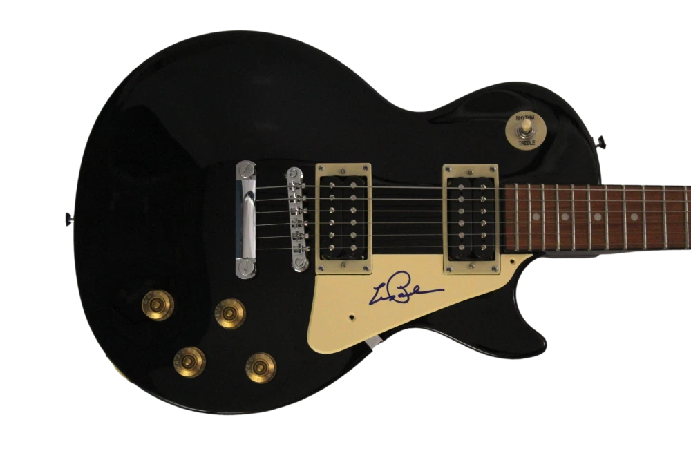 LES PAUL SIGNED AUTOGRAPH GIBSON EPIPHONE LES PAUL MODEL GUITAR RARE W/ JSA COA