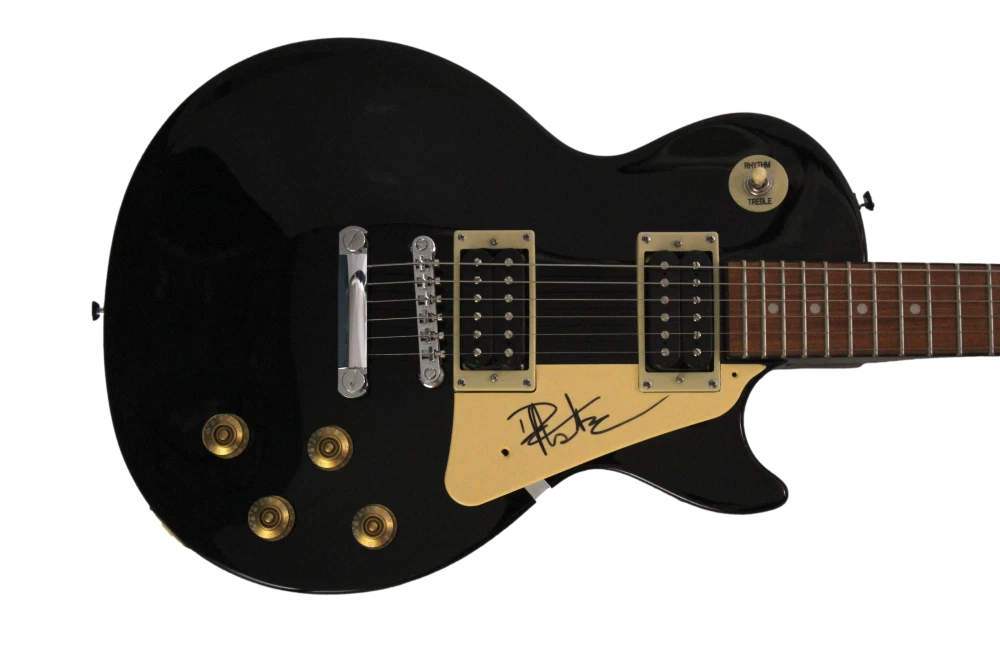 DAVE MATTHEWS SIGNED AUTOGRAPH GIBSON EPIPHONE LES PAUL GUITAR - BAND W/ JSA COA