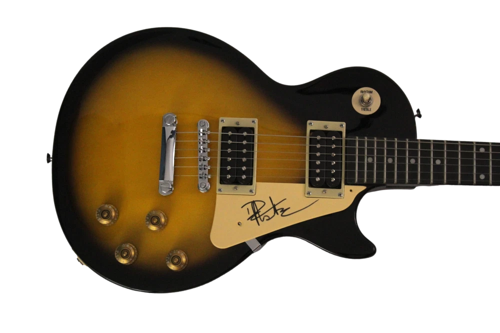 DAVE MATTHEWS SIGNED AUTOGRAPH GIBSON EPIPHONE LES PAUL GUITAR . BAND W/ JSA COA