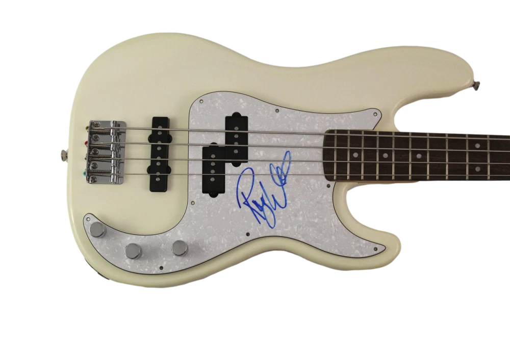 ROGER WATERS SIGNED AUTOGRAPH FENDER BASS GUITAR - PINK FLOYD THE WALL - JSA COA