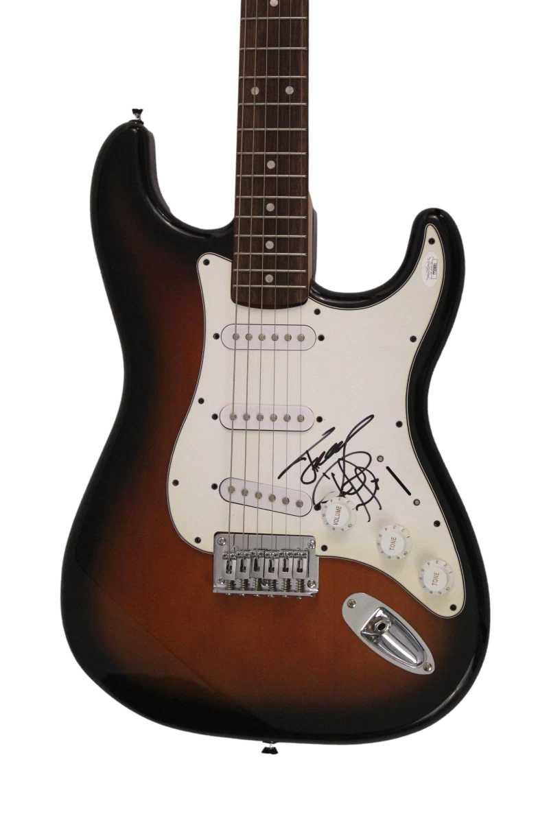 JIMMY CLIFF SIGNED AUTOGRAPH FULL SIZE FENDER ELECTRIC GUITAR - REGGAE ICON JSA
