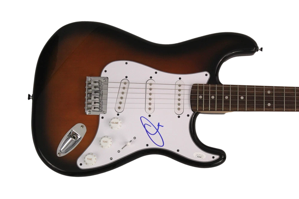 OZUNA SIGNED AUTOGRAPH FULL SIZE FENDER ELECTRIC GUITAR - RAGGAETON STAR JSA COA