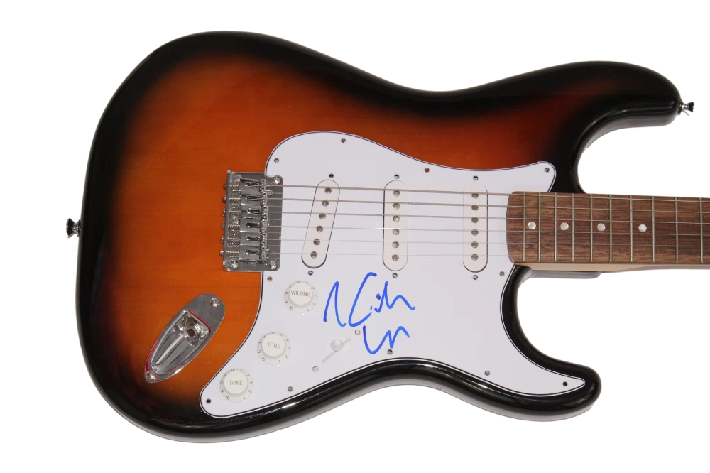KEITH URBAN SIGNED AUTOGRAPH FENDER ELECTRIC GUITAR - COUNTRY MUSIC STAR W/ JSA