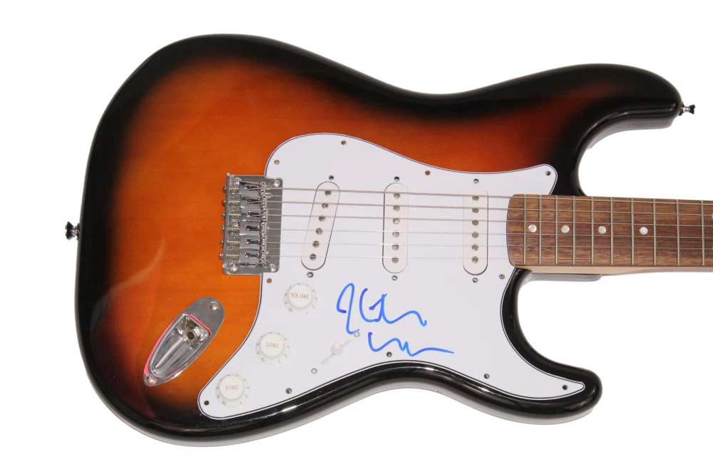 KEITH URBAN SIGNED AUTOGRAPH FULL SIZE FENDER ELECTRIC GUITAR - W/ JSA COA