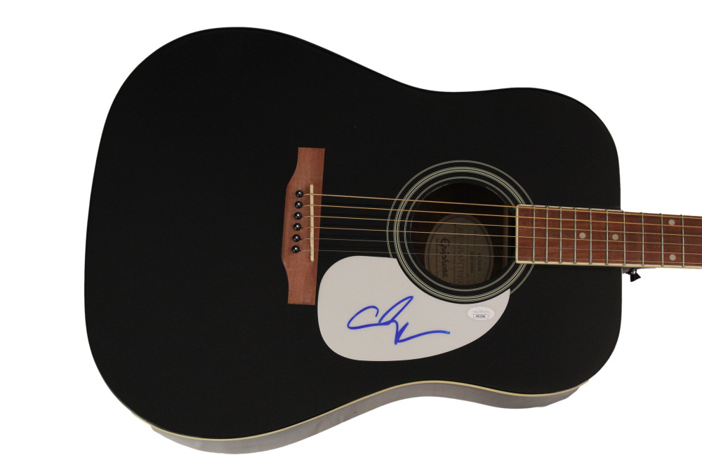 ADAM SANDLER SIGNED AUTOGRAPH GIBSON EPIPHONE ACOUSTIC GUITAR - RARE! JSA COA