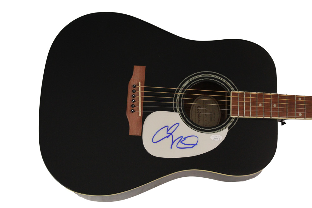 ADAM SANDLER SIGNED AUTOGRAPH GIBSON EPIPHONE ACOUSTIC GUITAR BILLY MADISON JSA