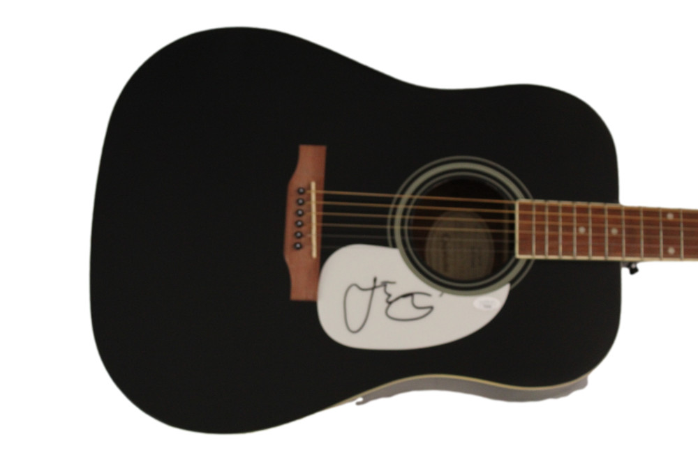 JOHN COUGAR MELLENCAMP SIGNED AUTOGRAPH GIBSON ACOUSTIC GUITAR SCARECROW JSA COA