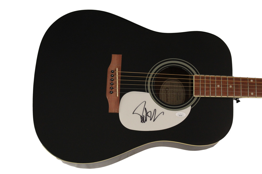 PAT MONAHAN SIGNED AUTOGRAPH FULL SIZE GIBSON EPIPHONE ACOUSTIC GUITAR TRAIN JSA