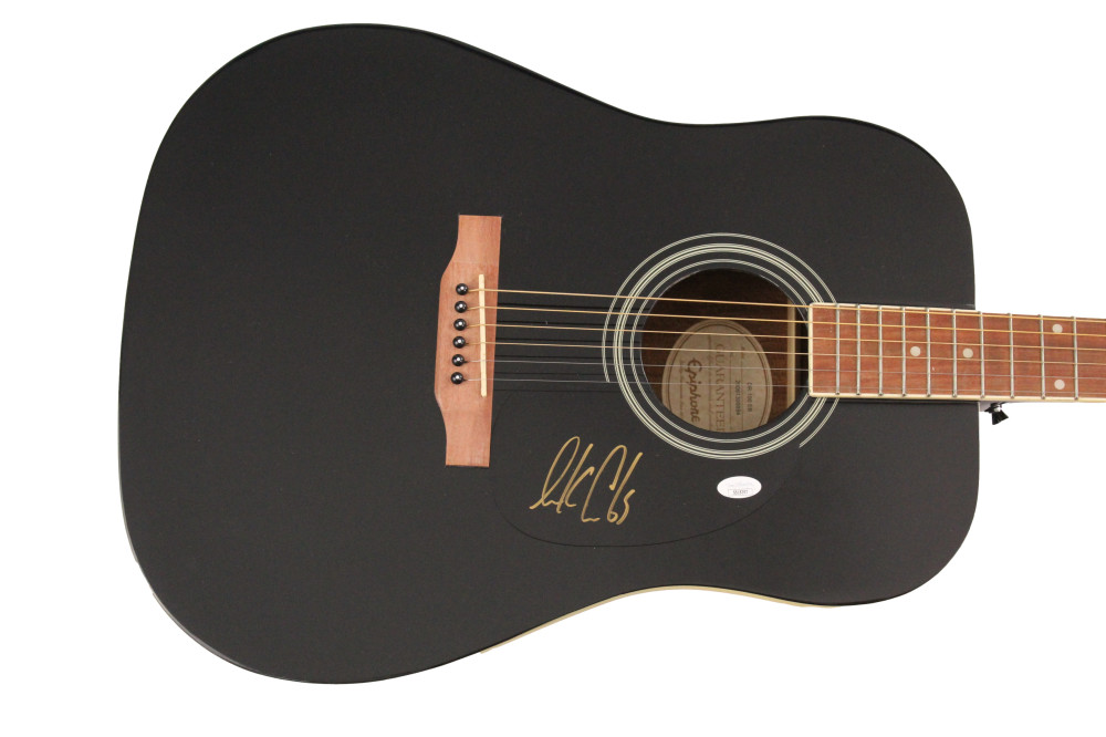 LUKE COMBS SIGNED AUTOGRAPH FULL SIZE GIBSON EPIPHONE ACOUSTIC GUITAR - JSA COA