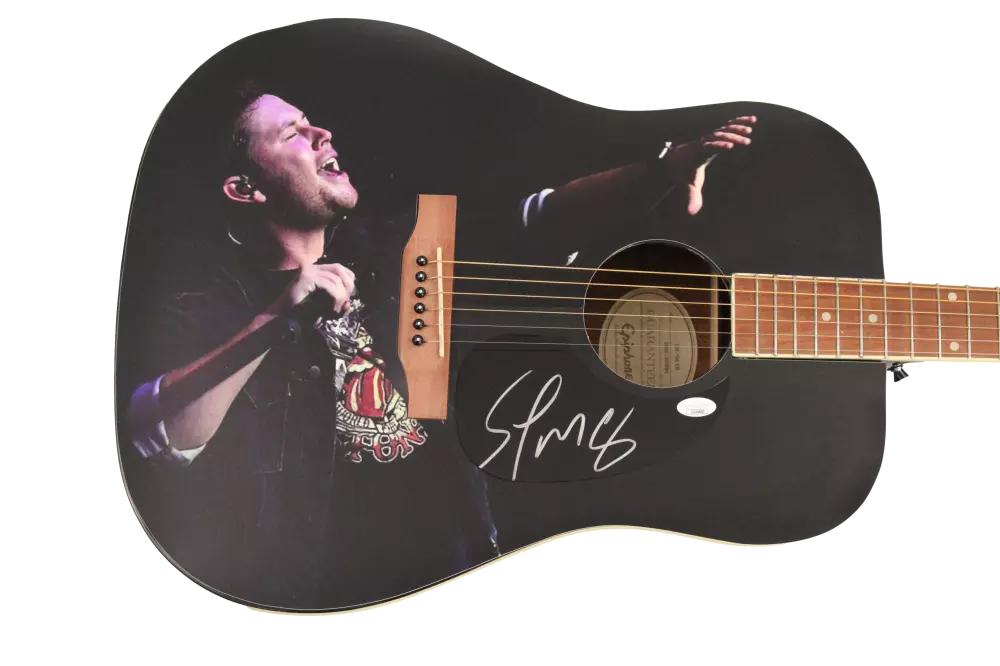 SCOTTY MCCREERY SIGNED AUTOGRAPH CUSTOM 1/1 GIBSON GUITAR AMERICAN IDOL JSA COA
