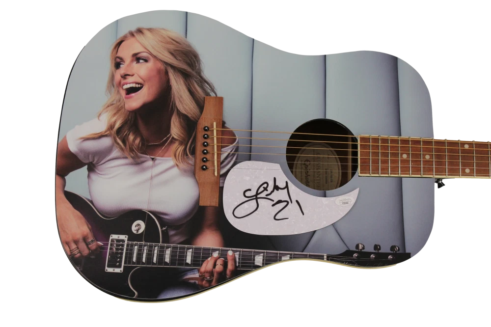 LINDSAY ELL SIGNED AUTOGRAPH CUSTOM 1/1 GIBSON EPIPHONE ACOUSTIC GUITAR  JSA COA