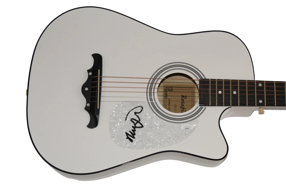 MIKE GORDON SIGNED AUTOGRAPH FULL SIZE ACOUSTIC GUITAR PHISH JUNTA LAWN BOY JSA