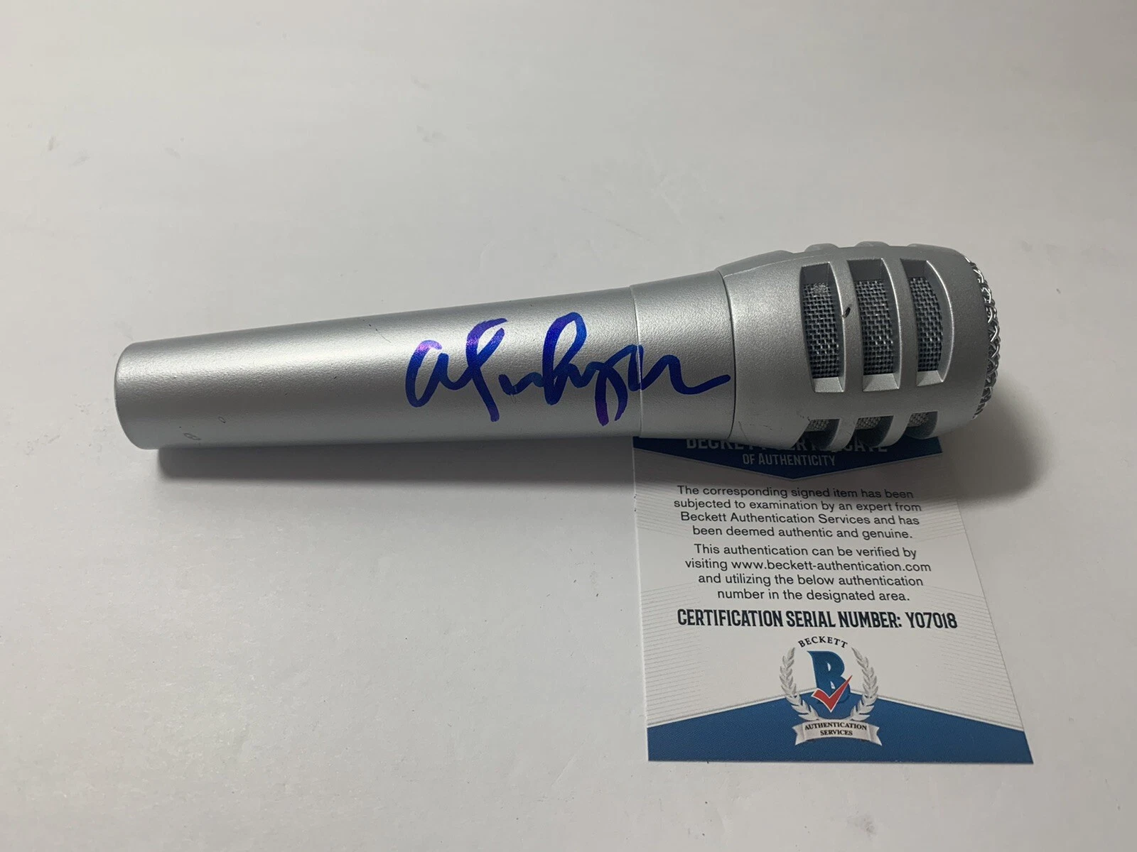 Alice Cooper Nightmare Signed Autographed Microphone MIC PSA Certified #3