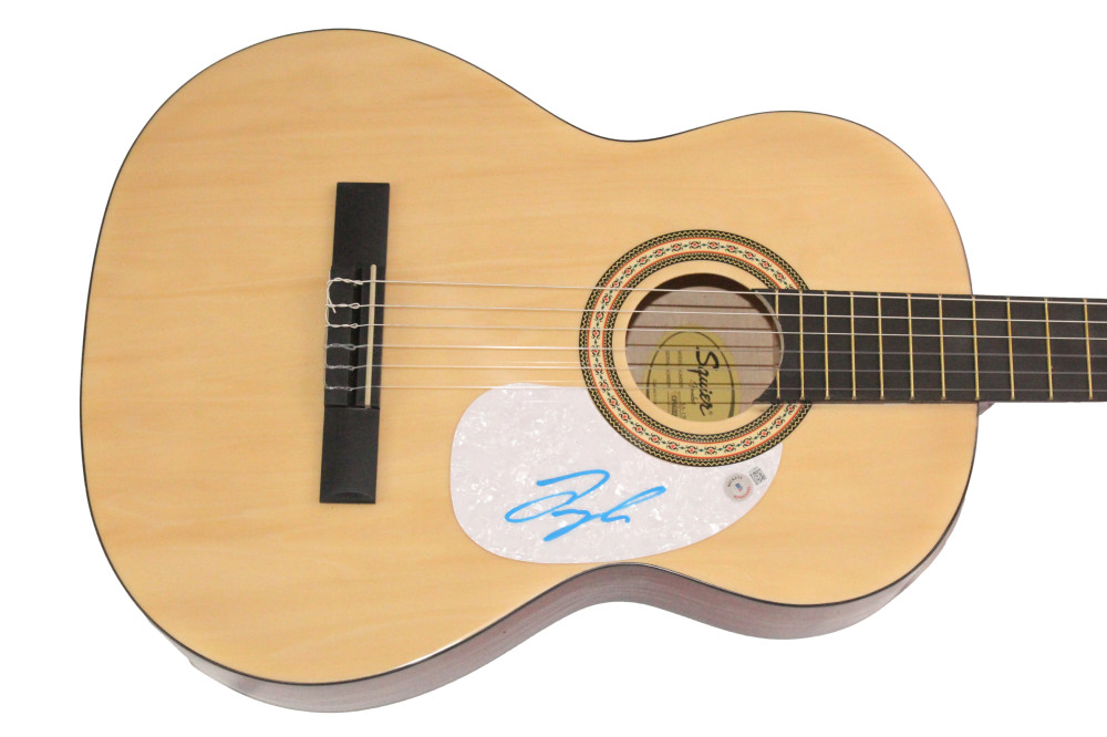 Tyler Hubbard Florida Georgia Line Signed Autograph Fender Acoustic Guitar BAS