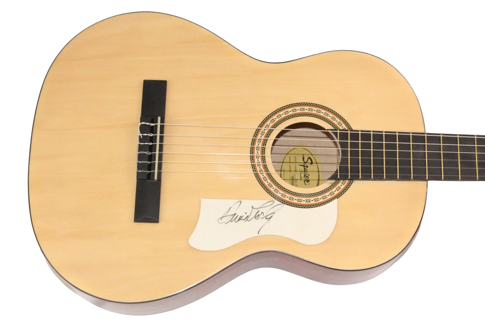 David Crosby CSNY Signed Autograph Full Size Fender Acoustic Guitar w/ JSA COA