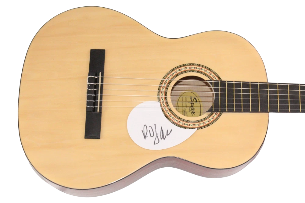 Robert Smith The Cure Signed Autograph Full Size Fender Acoustic Guitar JSA COA