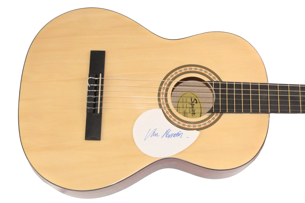 Van Morrison Signed Autograph Full Size Fender Acoustic Guitar w/ JSA COA