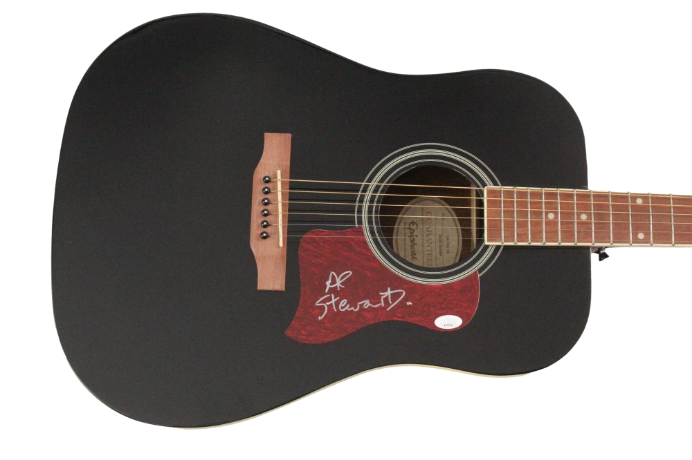 Al Stewart Signed Autograph Full Size Gibson Epiphone Guitar w/ JSA COA