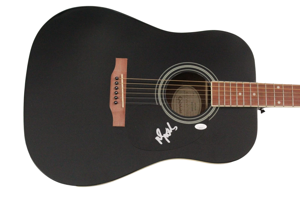 Mike Mills R.E.M. Signed Autograph Full Size Gibson Epiphone Guitar REM JSA COA