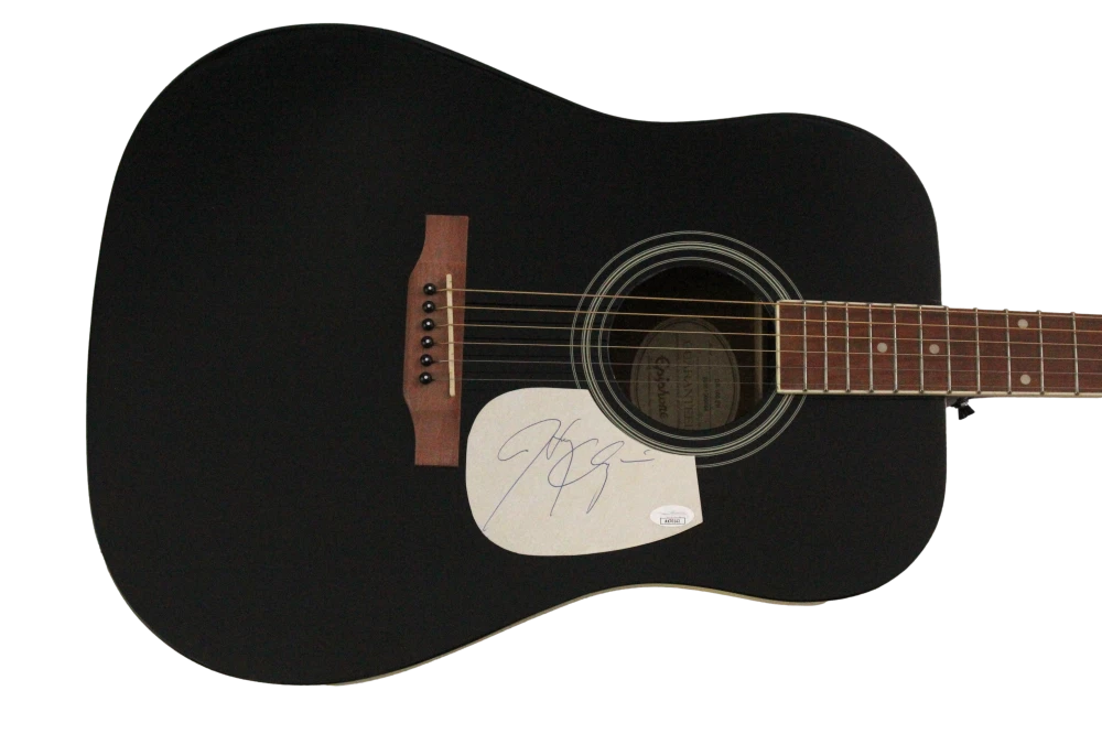 Harry Chapin Signed Autograph Full Size Gibson Epiphone Guitar - JSA COA