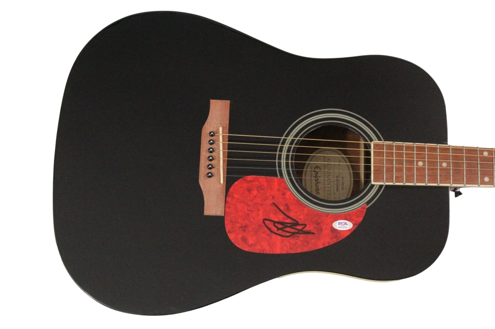 Parker McCollum Signed Autograph Gibson Epiphone Guitar - Hollywood Gold PSA COA