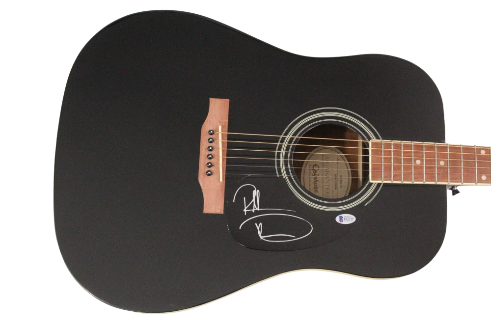 Russell Dickerson Signed Autograph Full Size Gibson Epiphone Guitar Beckett COA