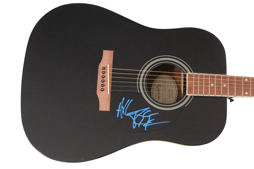 Axl Rose Gun N Roses GNR Signed Autograph Gibson Epiphone Guitar w/ JSA COA