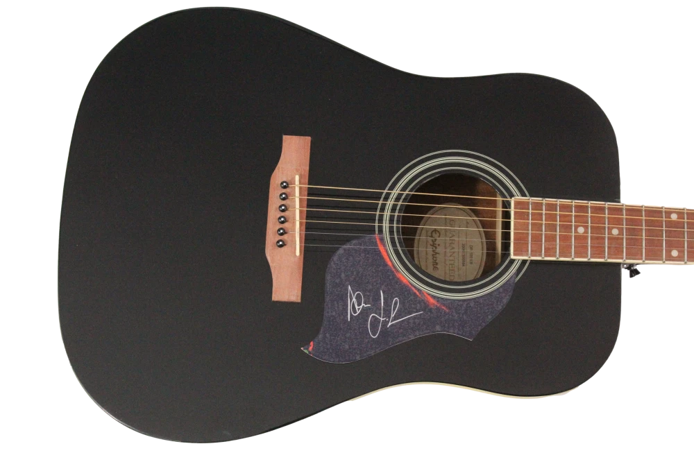 Alex Lifeson Rush Signed Autograph Full Size Gibson Epiphone Guitar - JSA COA