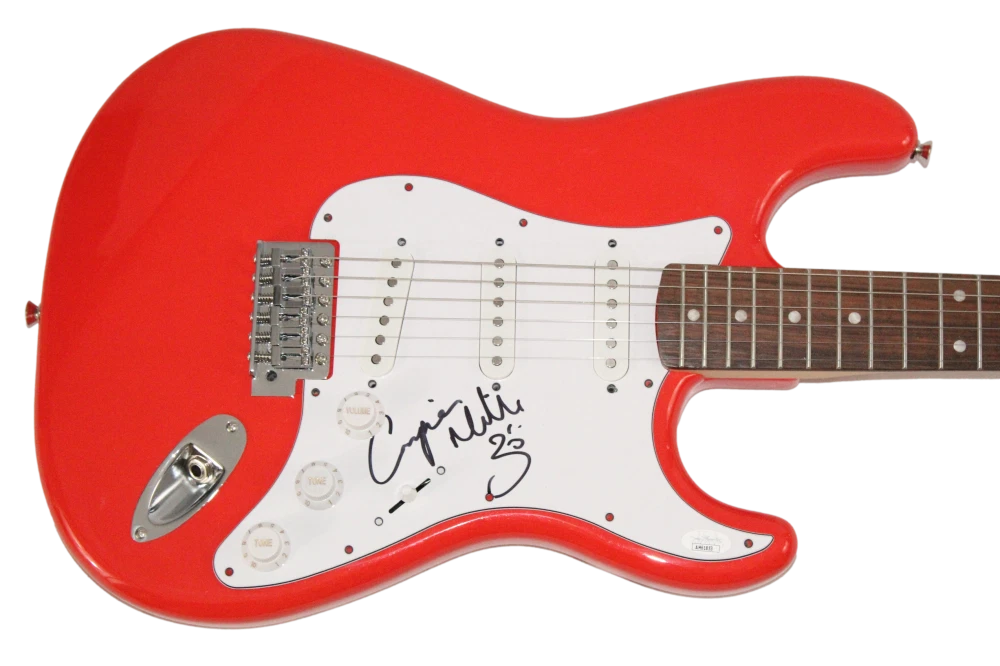 Crispian Mills The Jeevas Signed Autograph Fender Electric Guitar w/ JSA COA