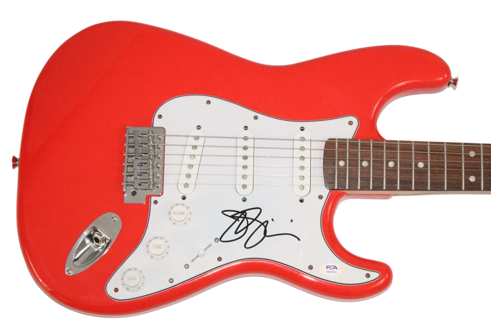 Joe Satriani Chickenfoot Signed Autograph Fender Stratocaster Guitar PSA COA