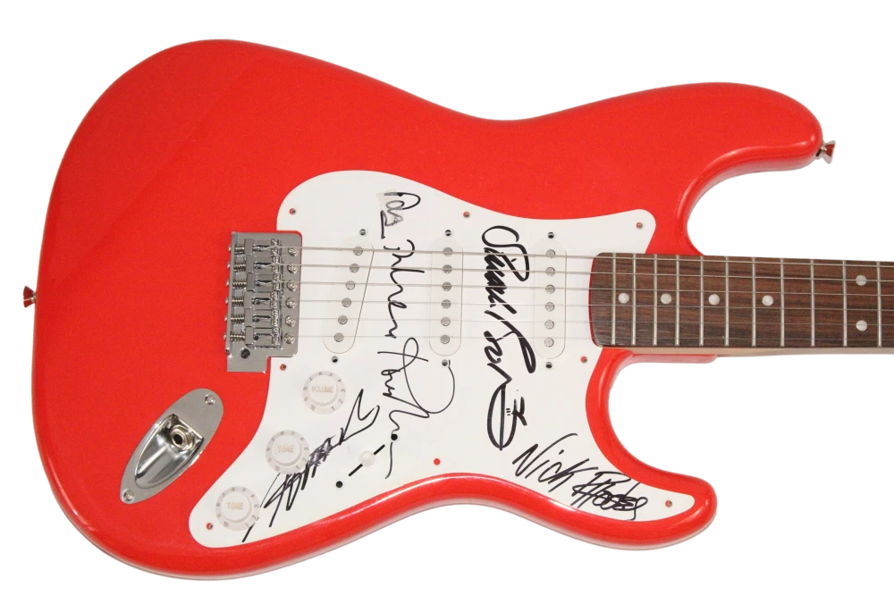 Duran Duran Band Signed Autograph Fender Strat Guitar - Simon Le Bon +4 JSA COA
