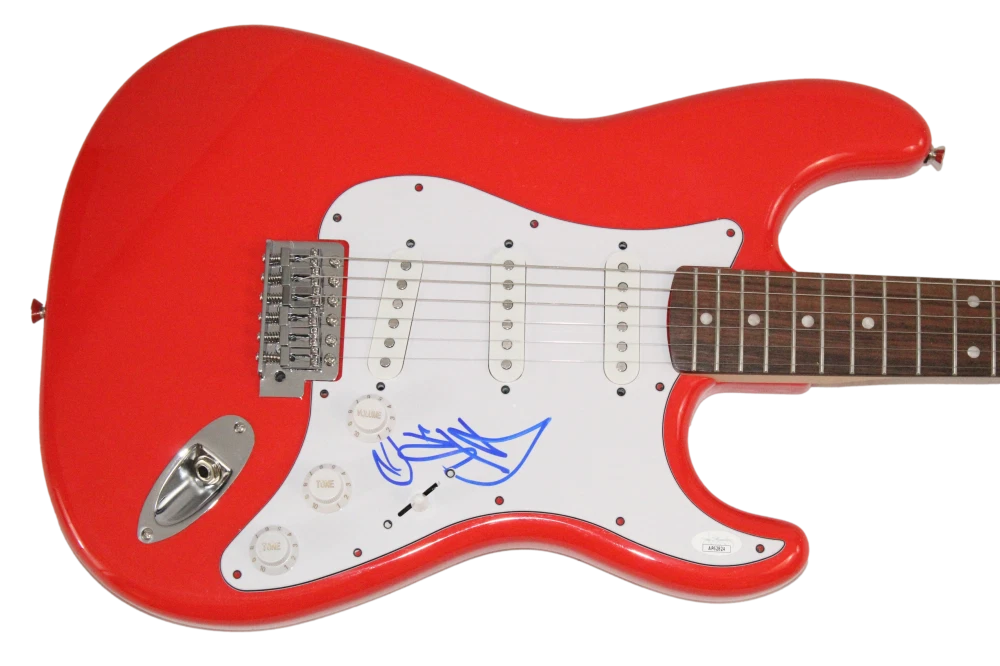 Sia Furler Signed Autograph Fender Electric Guitar - Reasonable Woman - JSA COA