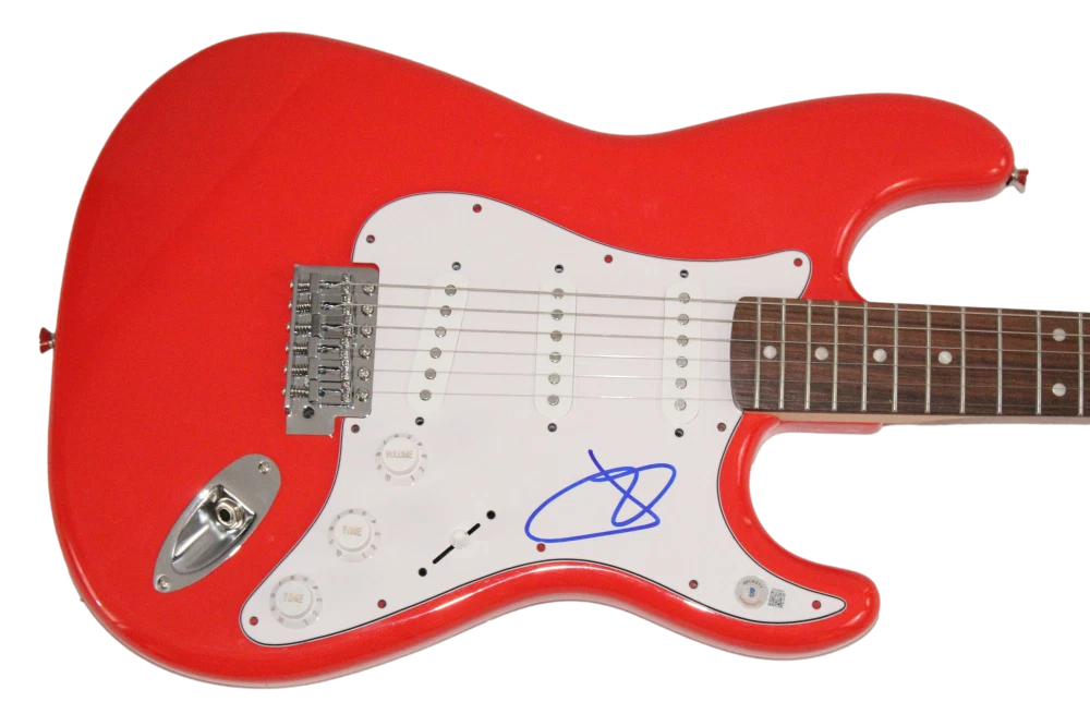 Jake Owens Signed Autograph Full Size Fender Stratocaster Guitar w/ Beckett COA