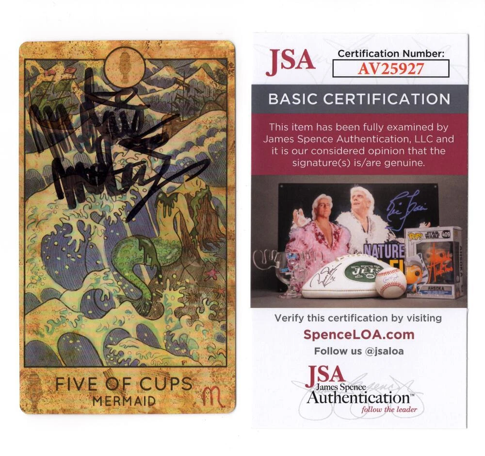 Melanie Martinez Signed Autograph Tarot Card - Portals Cry Baby K-12 w/ JSA COA