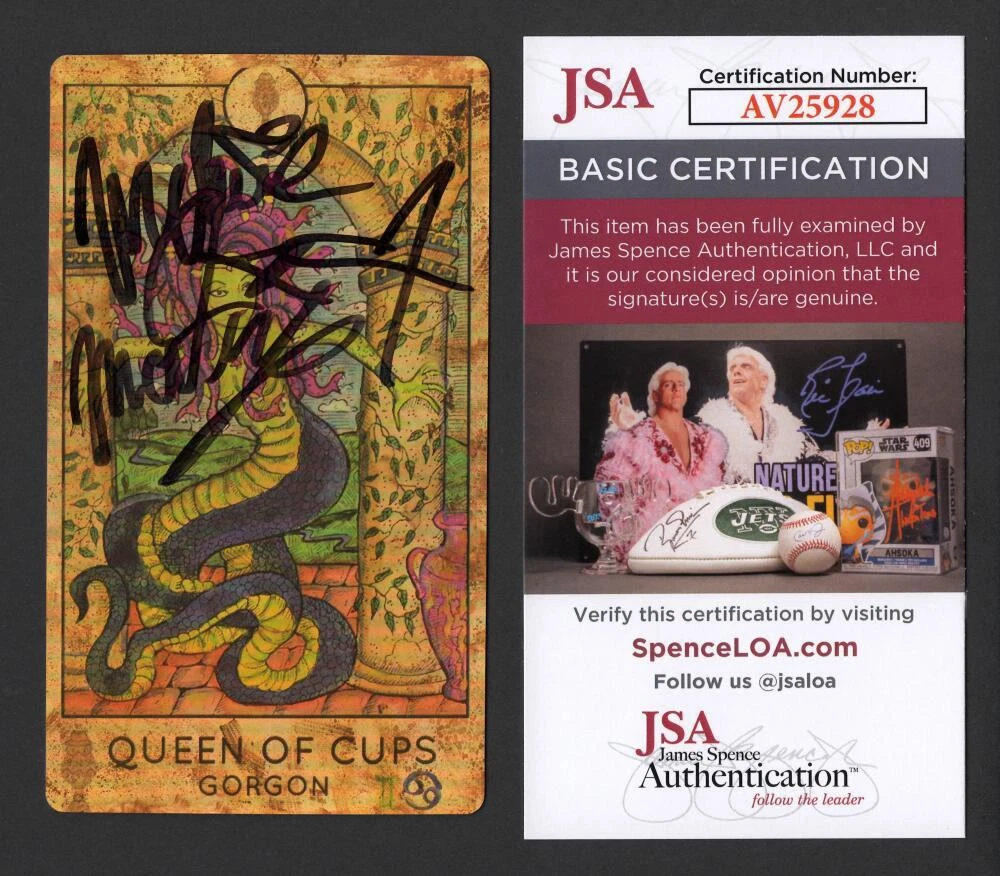 Melanie Martinez Signed Autograph Tarot Card - Cry Baby K-12 Portals w/ JSA COA