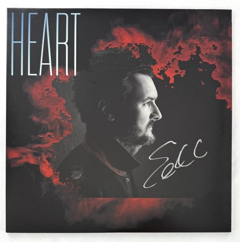 Eric Church Signed Autograph Album Vinyl Record LP - Heart Country Music JSA COA