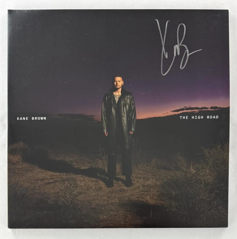 Kane Brown Signed Autograph Album Vinyl Record LP - The High Road Night JSA COA
