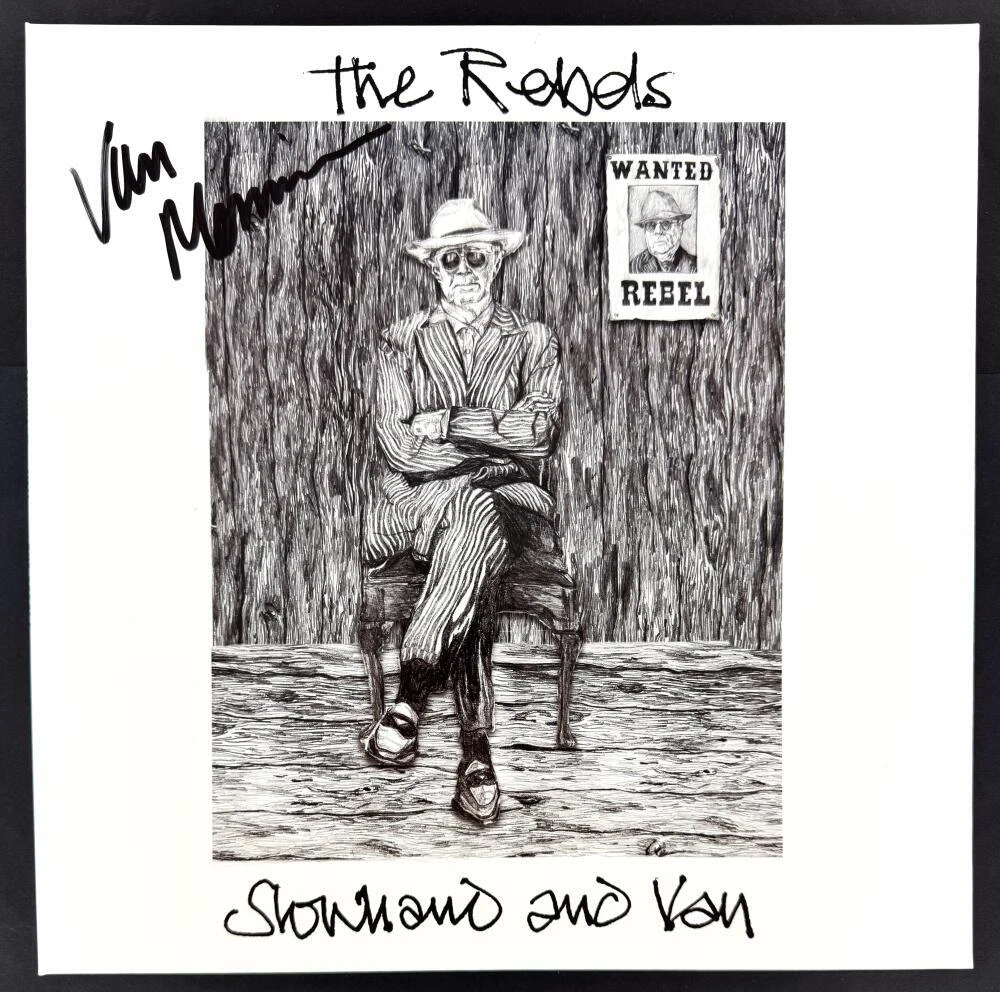 Van Morrison Signed Autograph Album Vinyl Record LP - The Rebels w/ JSA COA