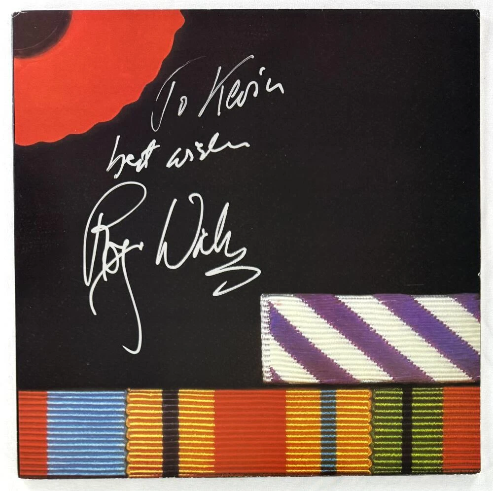 Roger Waters Pink Floyd Signed Autograph Album Vinyl Record LP - Beckett COA
