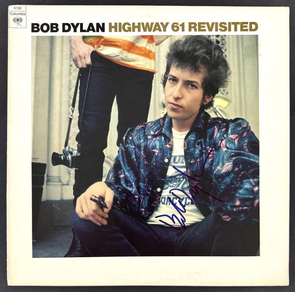 Bob Dylan Signed Autograph Album Vinyl Record LP - Highway 61 Revisited PSA COA