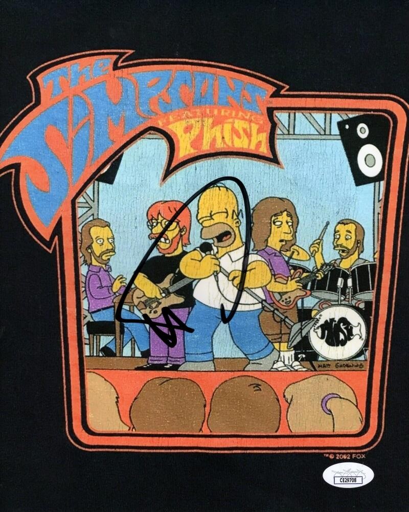 Trey Anastasio of Phish Signed Autograph 8x10 Photo - Billy Breathes w/ JSA COA