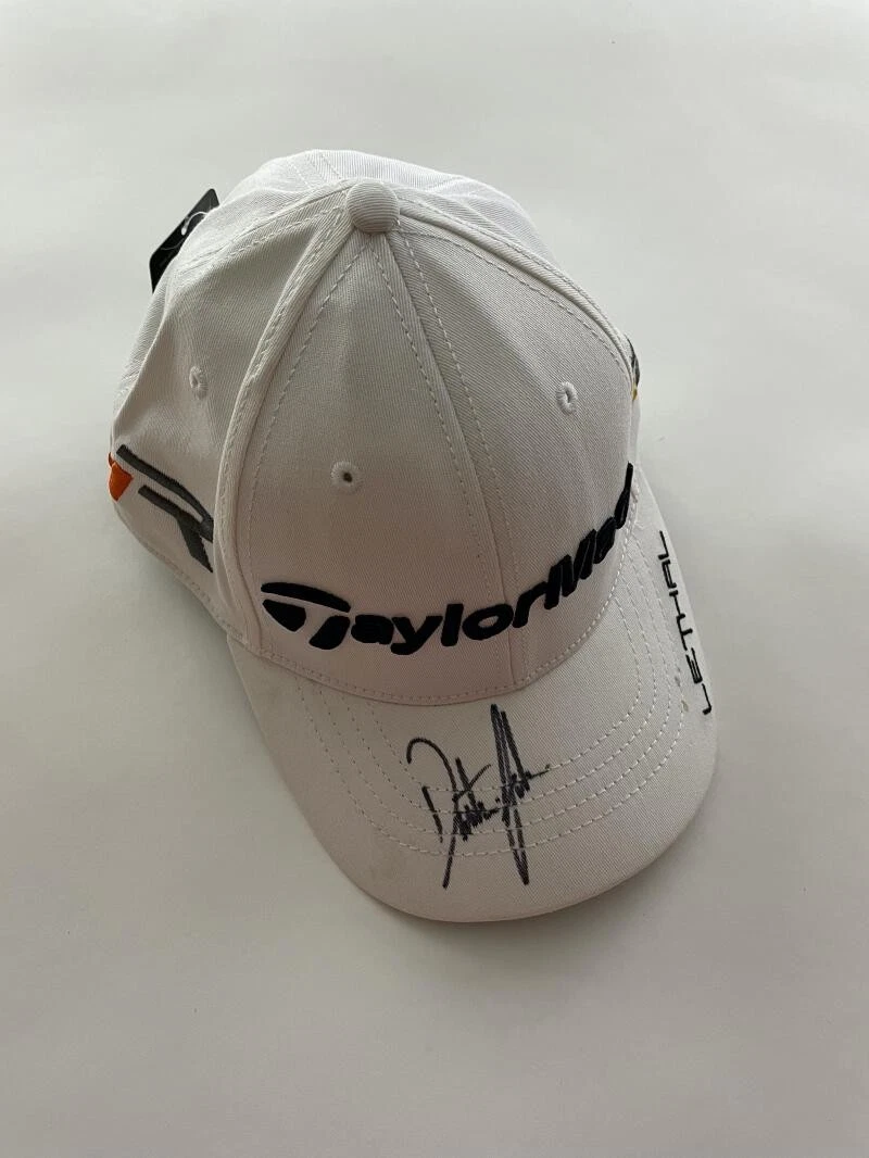 DUSTIN JOHNSON SIGNED AUTOGRAPH TAYLORMADE HAT CAP - 2020 MASTERS CHAMPION! RARE