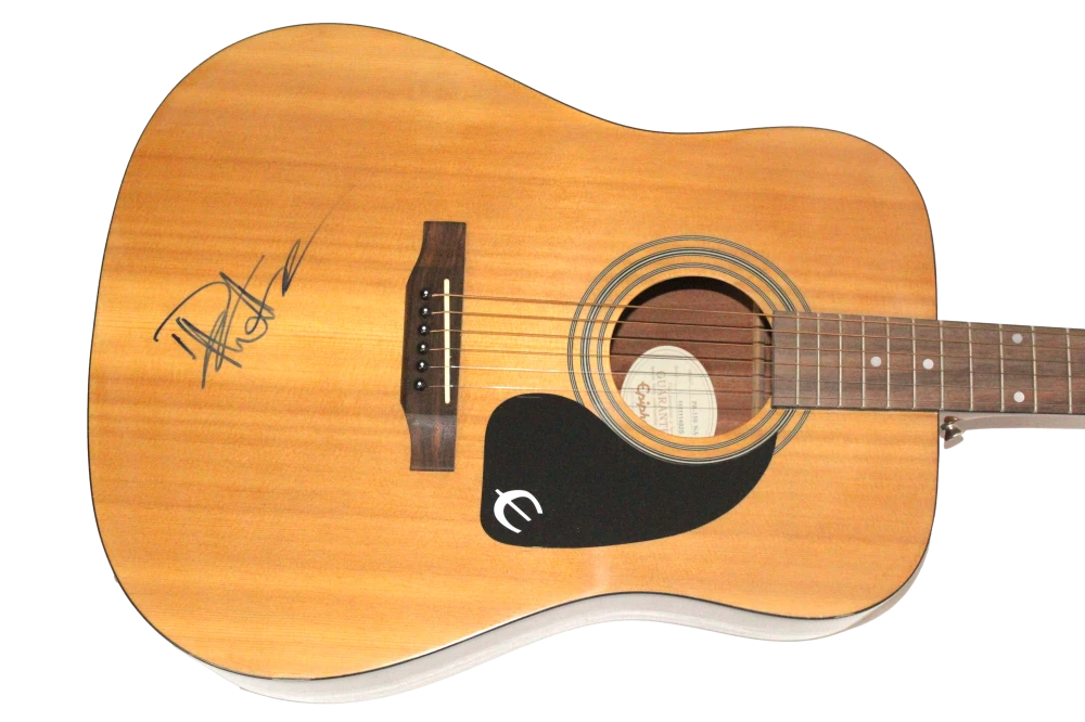 Dave Matthews Signed Autograph Acoustic Epiphone Guitar - DMB w/ JSA COA