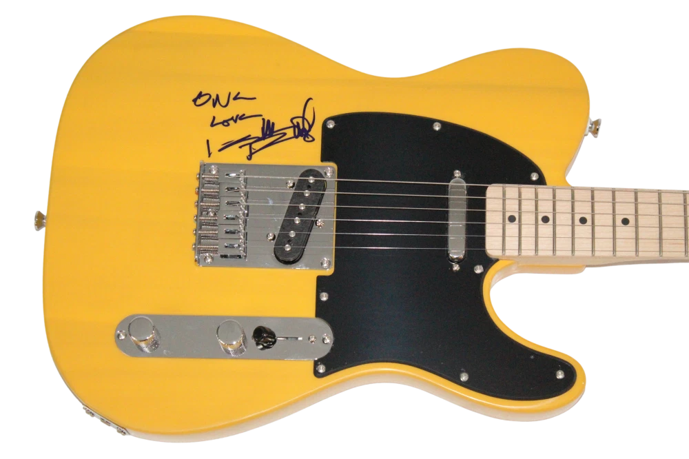 Keith Richards Signed Autograph Butterscotch Telecaster Guitar w/ JSA COA