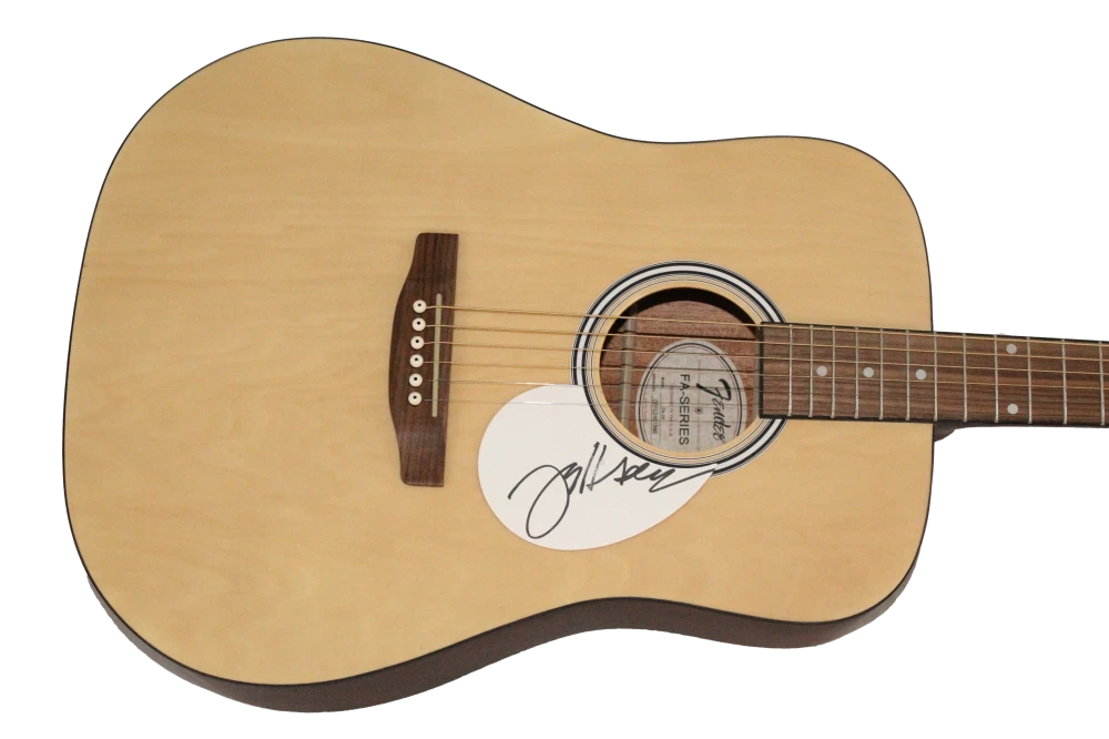 Jeff Beck Signed Autograph Full Size Fender Acoustic Guitar w/ JSA COA