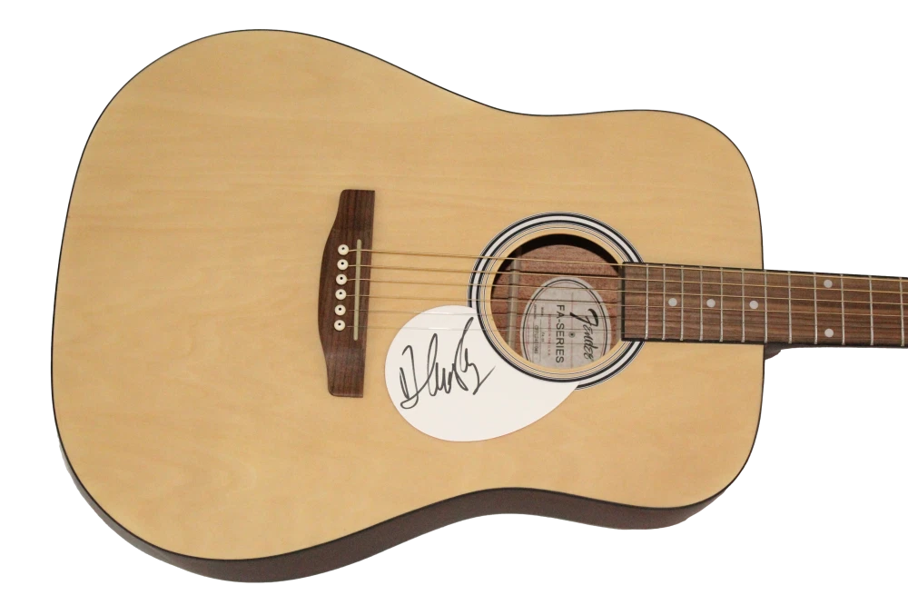 David Crosby CSN Signed Autograph Full Size Fender Acoustic Guitar w/ JSA COA