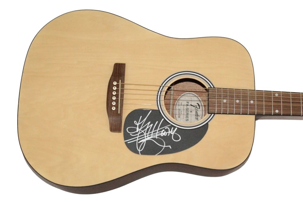 Anthony Kiedis Signed Autograph Fender Guitar - Red Hot Chili Peppers w/ JSA COA