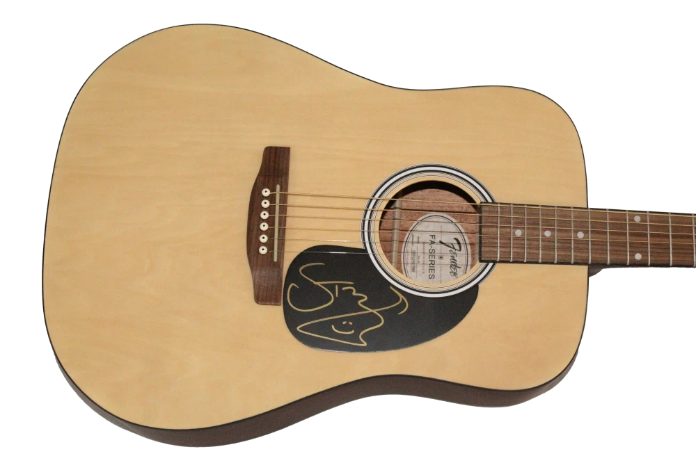 Sting The Police Signed Autograph Full Size Fender Acoustic Guitar w/ JSA COA